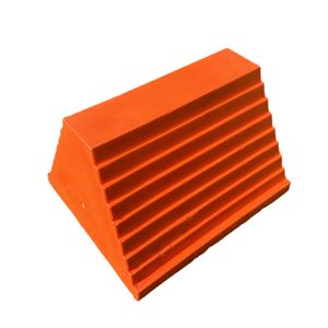 Truck wheel chock with PU filling foam car wheel chock holder wheel stopper