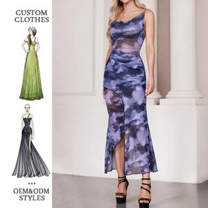 Womens Dresses Wholesale Clothing 2024 High Quality Bandage Bodycon Dress Sleeveless Bodycon Casual Dress