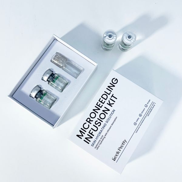 korea hyaluronic acid anti aging mesotherapy stamp serum ampoules micro infusion system microneedling serum