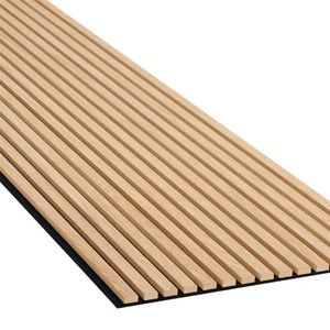 Ps PVC Wood Groove Wall Panels Sheet Wall Decor Interior Wall Cladding Acoustic Panels