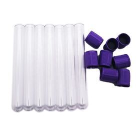 Plastic Vacutainer Materials Rubber Stopper Cap PET Tube For Blood Collection TubePopular