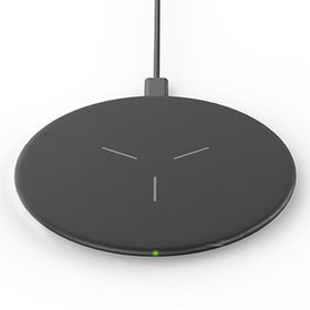 Newest 10w fast wireless charger pad, popular slim qi wireless charger