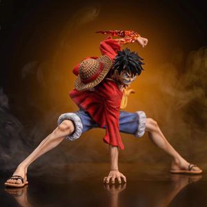25cm One Piece Luffy Figures Monkey D. Luffy Battle Style Action Figures PVC Anime Collection Model Toys Birthday Gifts
