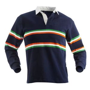 Sports Quick dry Rugby Jersey Custom Digital Printing Striped Rugby Jersey Digital print Rugby Jersey