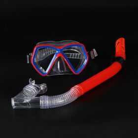 Factory supply youth snorkel goggles diving equipment device two-piece set