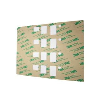 Customized Medical Tape Foam Bonding Squares Circles Die Cutting Double Coated Tissue Tape for Cell and Gene Therapy Products