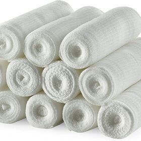 Medical Gauze Stretch Bandage Roll Tape Used for Wound Care Dressing 12 Pack 4" x 4 Yards