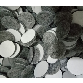 Polyester nonwoven self adhesive backing sticky felt strips pad roll for furniture