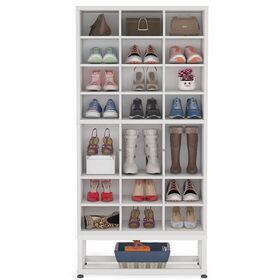 Tribesigns Hot Sales Shoe Cabinet 8-Tier Shoe Rack Storage Organizer 24 Cubbies Shoes Cubby for Entryway Living Room