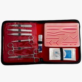 OEM Customized Suture Practice Kit Medical Students Custom Made Suturing Training Surgical Instruments Wholesale Hand Tools Set