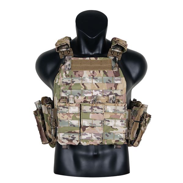 H Win Tactical Molle Plate Carrier Quick Release Armor Vest with Chalecos Tactico Quick Release Safety Gear