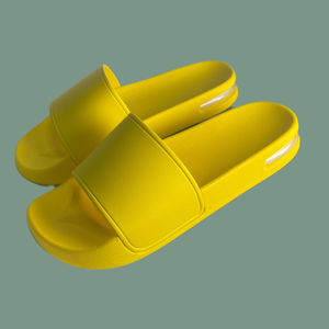 Factory Wholesale Custom Logo PVC PU Slippers Embossed Printing Flip Flops Anti-Slippery Waterproof Features Mesh Company Use