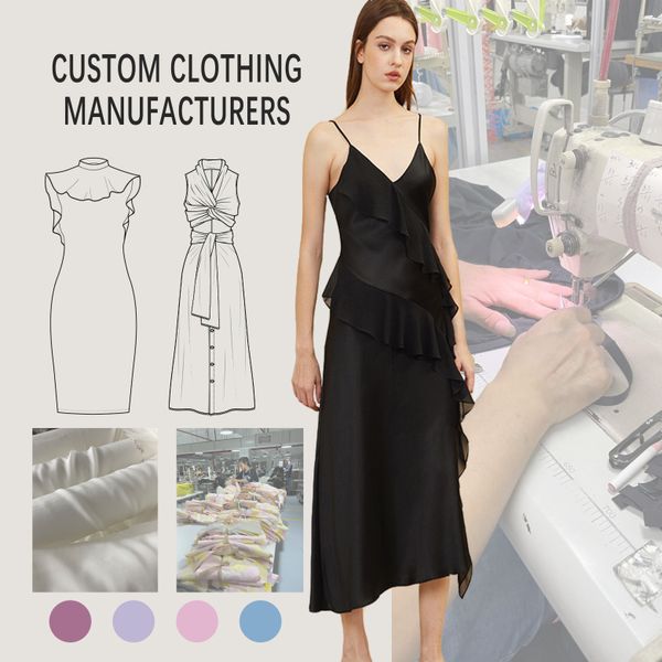 Women Clothing Manufacturer Apparel Supplierc Creating Luxury Women Dress