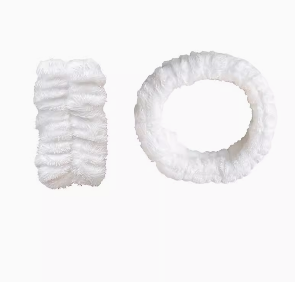 White Sports & Entertainment Moisture-Proof Handkerchief Wash-Face Wrist Strap Splash-Proof Sleeve Divine Tool for Sports