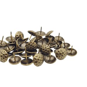 High Quality Old Gold Dimpled Celled Head Tacks Decorative Nails Sofa Nails  Furniture Upholstery Pin