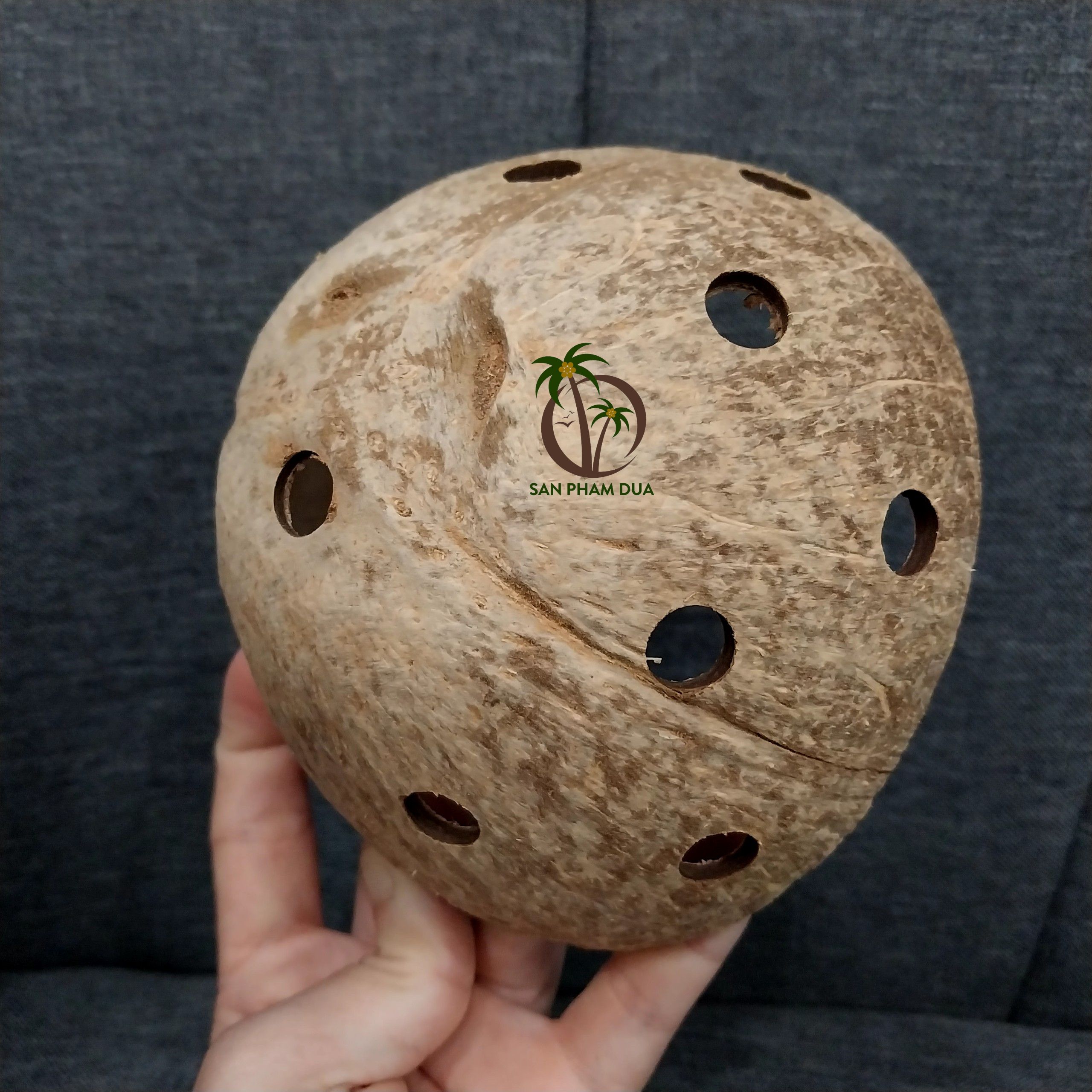 COCONUT PRODUCT IMPORT EXPORT COMPANY LIMITED Coconut Shell Fish Hut for Small Animal/ Pet House and House of Fish Safe For Animal Coconut Shell House For Fish Vietnam