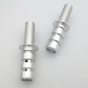 Customized Precision Aluminium CNC Lathed Used in Automotive Oil Valve