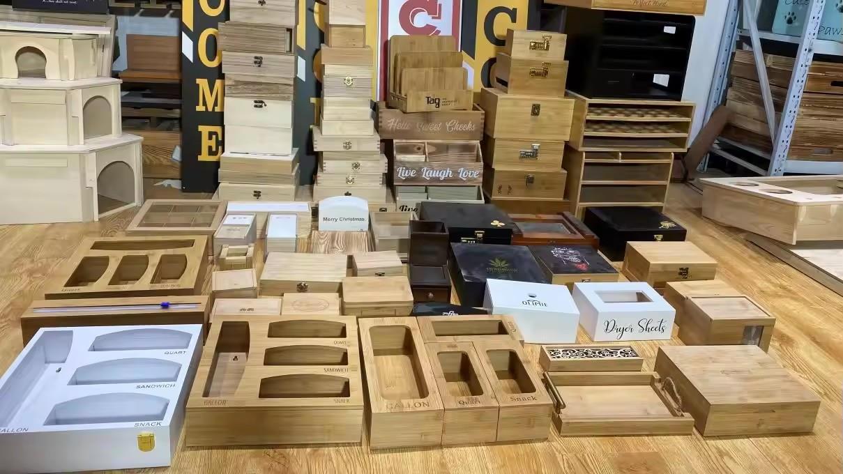 Qingdao Vitalucks Trade Co., Ltd. Wooden Wine Boxes