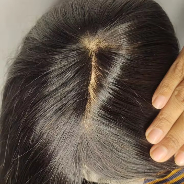 NBL Garments & Hair Cap Factory Ltd. Original human hair wig man and women wig bundle hair lace front lace 100% natural hair wig ladies topper silk topper