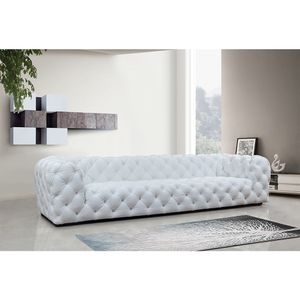 Full Real Italian Leather modern sofa