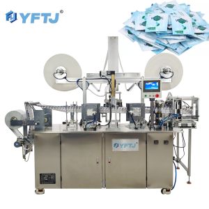 single wet tissue making machine skin wet wipes packing machine wet wipes machine automatic
