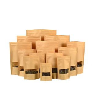 Niu Pi Zhi Dai Degradable Kraft Paper Food Paper Bag Kraft Paper Bag Empty Tea Bag