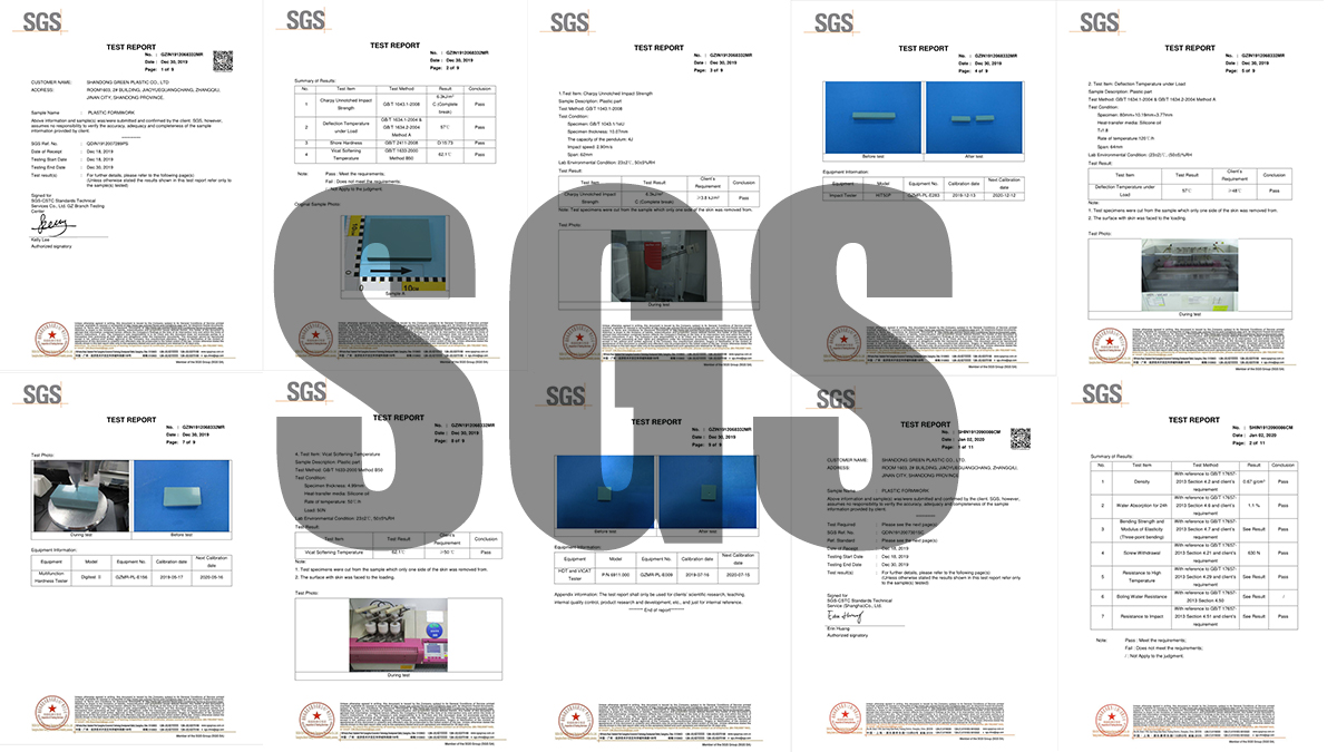 Shandong Green Plastic Co., Ltd. PP Corrugated Sheets
