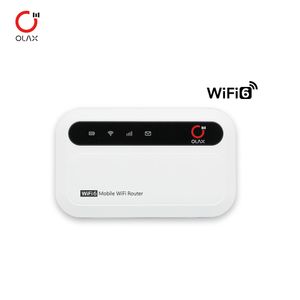 OLAX MF985 high speed 3000mAh B28 American Bands hotspot mobile wifi6 esim vsim card wireless 4g lte wifi outdoor router