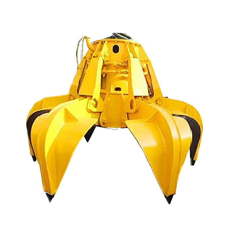 360 degree hydraulic rotating manual clamshell safety crane grab