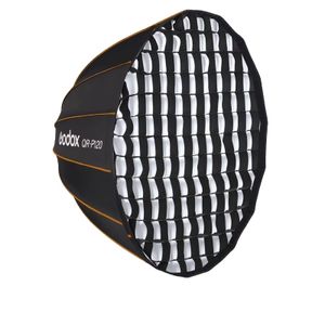 Godox QR-P70 P90 P120 Fast-Loading Photography Live Flash Diffusers External Soft Light Box for Deep Parabola Effect