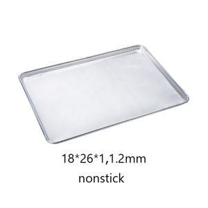 26*18 inch 1.2mm aluminium perforated nonstick baking tray non-stick perforated baking pan wire mesh baking pan