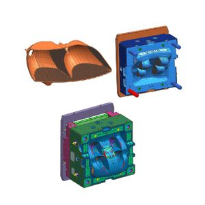 Custom Molding Manufacture Auto Parts Plastic Mould Injection Mold In Car