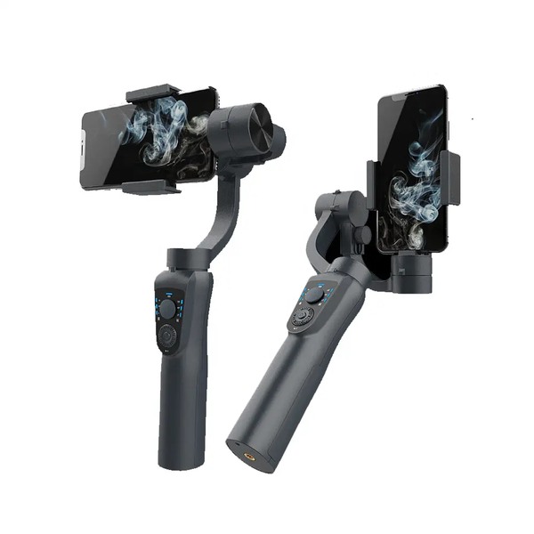 Factory Supply S5B Phone Gimbal Stabilizer Anti Shaking Shooting Smart Face tracking Vlog Live Tiktok  With Tripod Selfie Stick