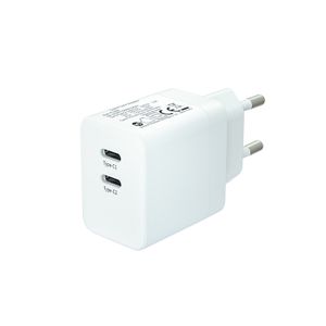 Mini 35W Dual Type-C OEM ODM PD3.0 Fast Charging For Anker Dell ASUS Phone Travel GaN Battery Wall Charger Power Supply Adapter