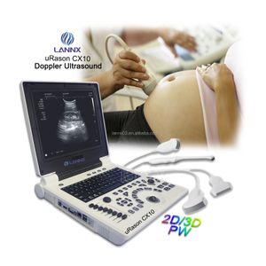 LANNX uRason CX10 High Quality Cardiac OB GYN Echocardiography Machine ecografo portatil Laptop Portable Ultrasound Scanner