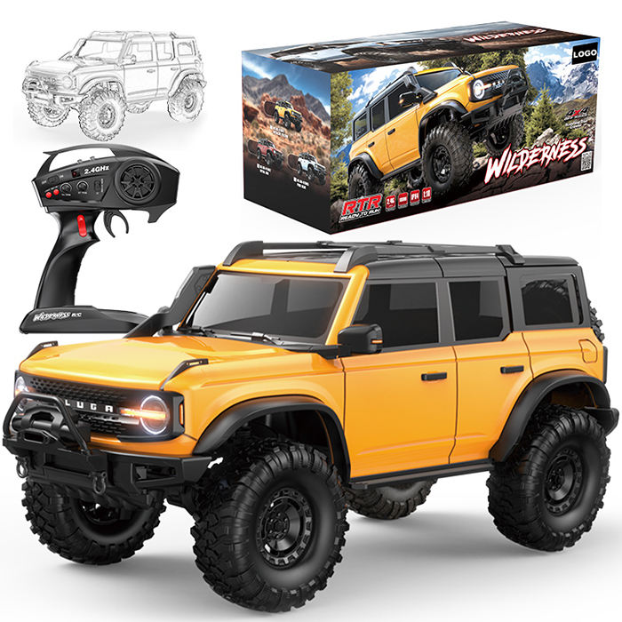1/10 full scale remote control car toy adult 2.4GHz four-wheel 4x4 off-road climbing rc race car high speed rc truck model toy