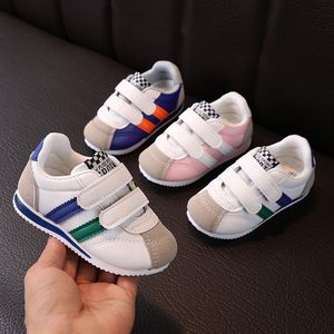 Kids Sneaker Children Flat Shoes Casual Outwear Sports Baby Infant Girl Boy Sneakers Wholesale Spring Autumn EVA PU Unisex Solid