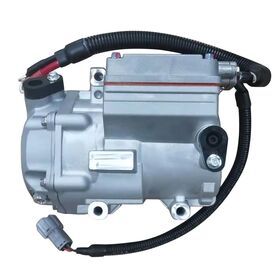 Factory Direct Sale 12V 24V Electric Ac Compressor Kits, 18CC Series Electric Car Air Conditioner Compressor