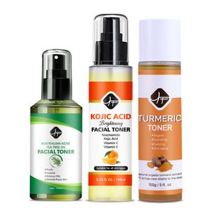 Best Facial Toner Kojic Acid &Turmeric Tea Tree Brightening Anti Acne Dark Spots Skin Whitening Moisturizing Face Toner