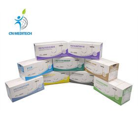 Disposable Medical Sterile PGA Polyglactin 910 PDO Nylon Silk Chromic Catgut Surgical Sutures