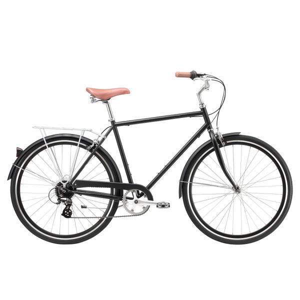Lightweight 24 26 28inch steel frame retro city bike for men factory direct selling cheap 700c city bicycle 8 speed with carrier