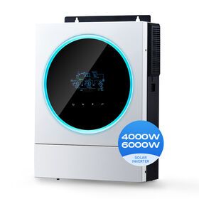 Voltronic Axpert Off Grid Inverter 3Kw 3000W 24V 48V 5Kw 5000W Mppt Hybrid Solar Power Inverter With Controller