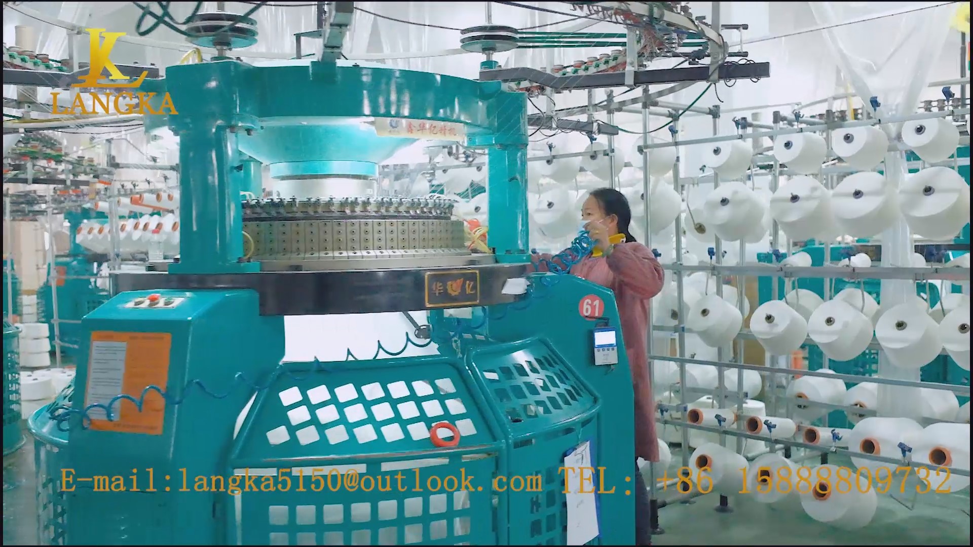 Shaoxing Langka Textile Technology Co., Ltd. 100% Cotton Knit Fabric