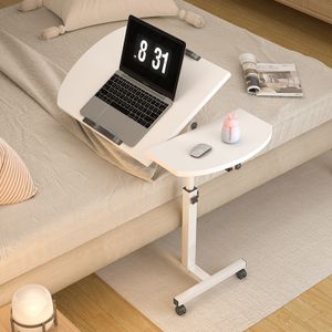 Wholesale Adjustable folding bed sofa side and moved small lift Laptop computer office table
