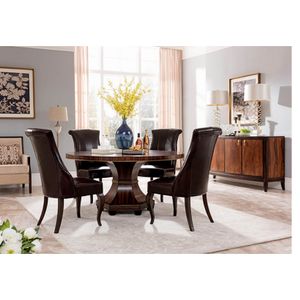 Classic Furniture Dining Room Set High-End Wooden Dinner Table Set American Luxury Furniture Mahogany Table Chair WA425