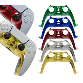 Chrome Faceplate Replacement Shell for PS5 Controller for PS5 Replacement Joystick Shell