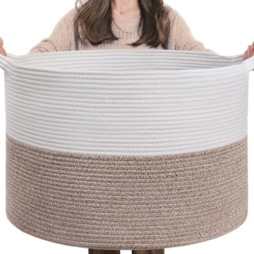 Qingdao Youyijia Crafts Co., Ltd. 2024 new combination three-piece rectangular cotton rope braided storage basket Desktop sundry basket cosmetics storage basket