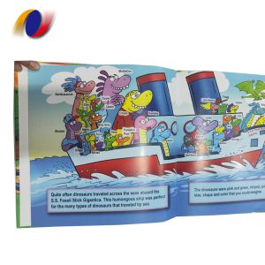 Full Color Cheap Cardboard Hardcover Laminated English Children Story Book