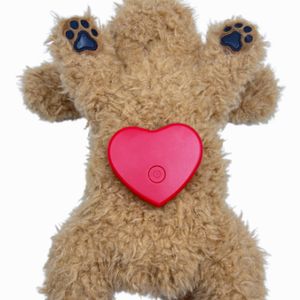 weighted stuffed animals for china plush toys FOR CAT pet toy stuffed animal with heartbeat module to relax