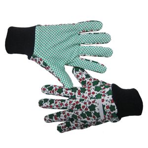 Gold Supplier China pvc dotted garden work gloves Different Pattern Safety Protective Hand glove